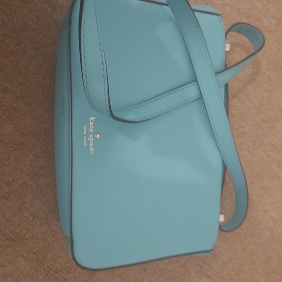 Kate spade new York sling hand bag teal/blue/green - Picture 3 of 7